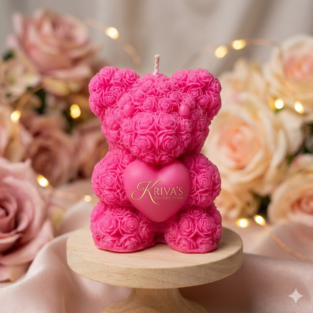 CUTE TEDDY CANDLES